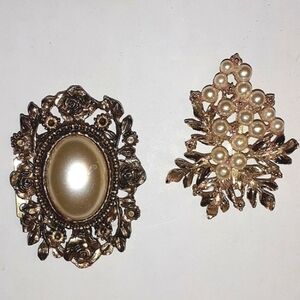 2 OUTRAGEOUSLY Pretty BROOCHES / PINS!!